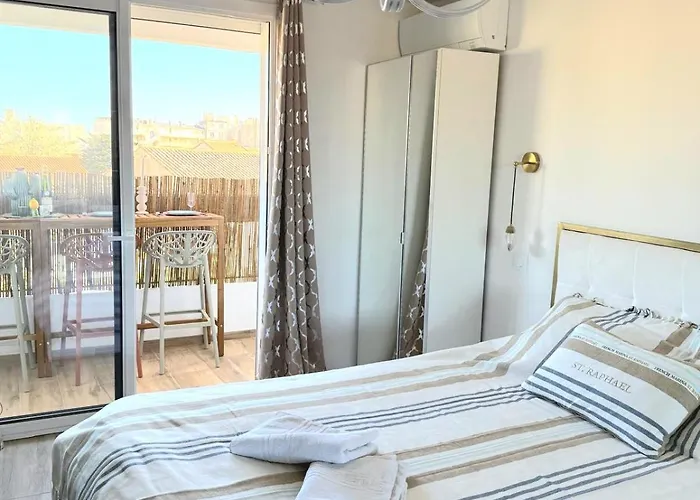 L'eden Sublime T3 De 70m 2 -terrasse Parking - 2 Pas De La 아파트 *