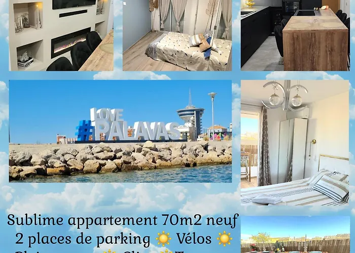 L'eden Sublime T3 De 70m 2 -terrasse Parking - 2 Pas De La 公寓 帕拉瓦莱弗洛